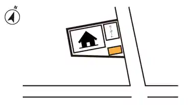 特P 東小田1116-14駐車場の図面