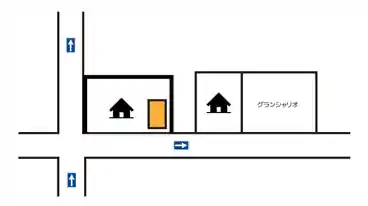 特P 【ミニバン可】町屋3-16-3駐車場の図面