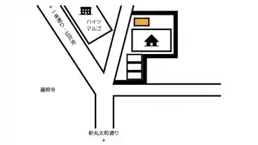 特P 《軽・コンパクト専用》嵯峨広沢池下町75駐車場の図面