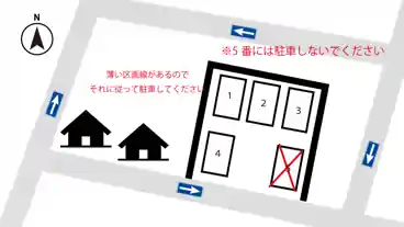 特P 富士1-1-10付近駐車場の図面