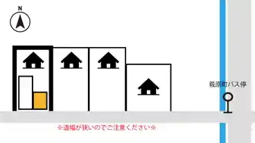 特P 莪原町東屋敷２０付近駐車場の図面