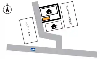 特P 《軽・コンパクト》稲荷町1-14-67駐車場の図面