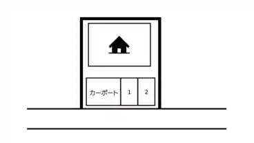 特P 【臨時】上野本町１丁目2012-1駐車場の図面