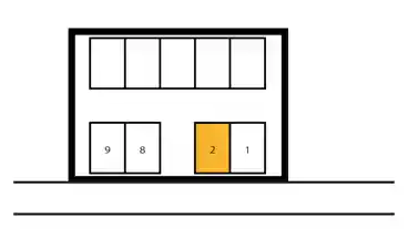 特P 村雲小前27-7駐車場の図面