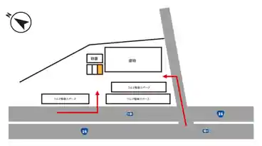 特P ライブオート駐車場の図面