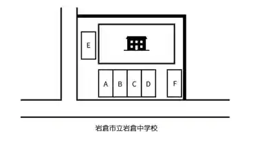 特P 西市町桝苅67-1駐車場の図面