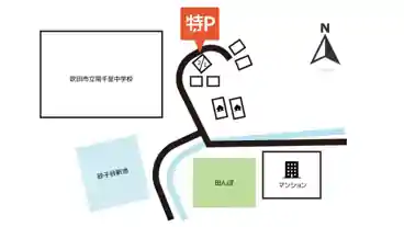 特P 桃山台4丁目駐車場の図面