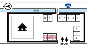 特P 高木瀬町長瀬1727-1駐車場の図面