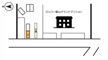 特P 《軽・コンパクト》銀山町駐車場の図面