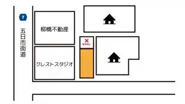 特P 関前3-41-13付近駐車場の図面