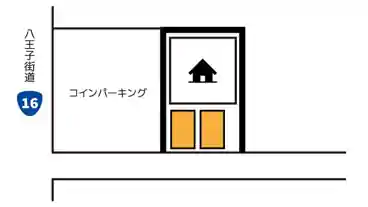 特P 《軽・コンパクト》上星川2-9-53駐車場の図面