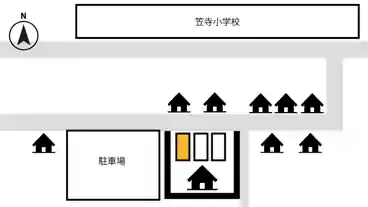 特P 本星崎町宮西630駐車場の図面