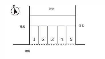 特P FK下富野５丁目駐車場の図面