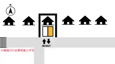 特P 岩成台１丁目１１−１１付近駐車場の図面