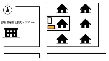 特P 富士見町4-13-43駐車場の図面