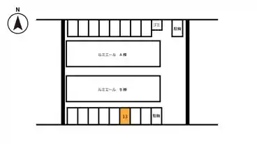 特P 五木新町9－3 駐車場13番の図面