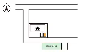 特P 御幸笛田7-2-15駐車場の図面