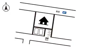 特P 【二輪専用】本郷4-33-12駐車場の図面