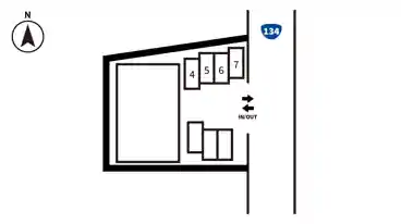 特P 秋谷4264駐車場の図面