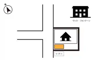 特P 《軽・コンパクト》中和泉5-1-16駐車場の図面