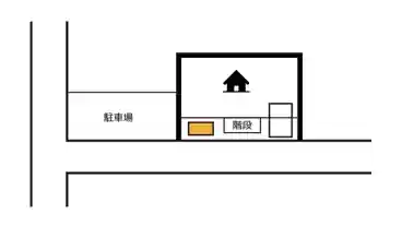 特P 《バイク専用》西小岩4-3-24駐車場の図面