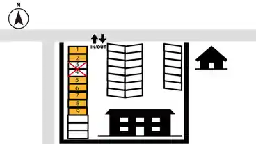 特P 御薗町高向863-1駐車場の図面