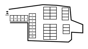 特P 東家4-6-8駐車場の図面