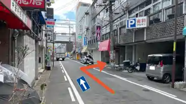 特P 中村ビル1階駐車場の周辺