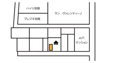 特P 【玄関前】蒲田1-26-7駐車場の図面