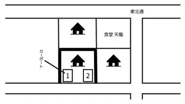 特P 月寒東五条5-2-17駐車場の図面