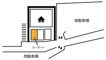 特P 笹山町6-13駐車場の図面