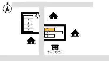 特P 【６番】鹿谷町23-13駐車場の図面