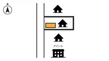 特P 《軽自動車》西早稲田2-12-9駐車場の図面