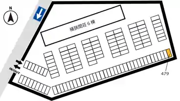 特P 【479番】桶狭間荘駐車場の図面