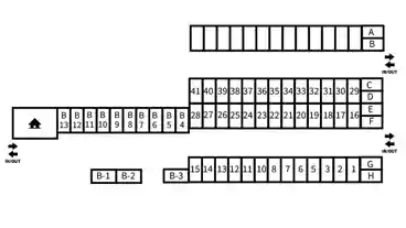 特P 宇和駐車場【B4】※当日予約はできません※の図面