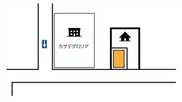 特P 高田馬場3丁目25-30駐車場の図面