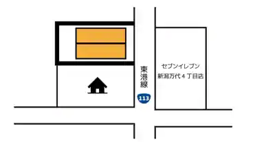 特P万代3-5-38付近駐車場 写真.5