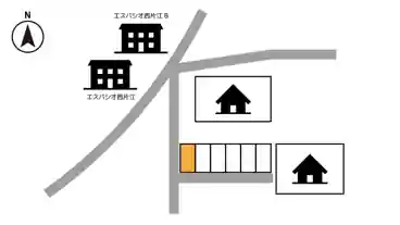 特P 【6番】福大西片江1丁目駐車場の図面