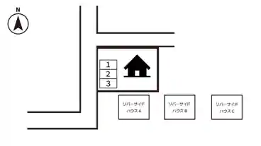 特P 内ケ島町237-1駐車場の図面