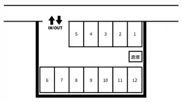 特P 小曽根パーキングの図面