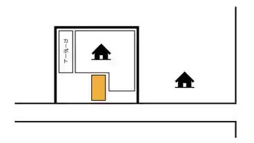 特P 上野本町3丁目603駐車場の図面