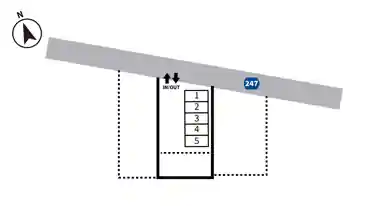 特P 日根野950-1駐車場の図面