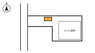 特P 金町5-13-4駐車場の図面