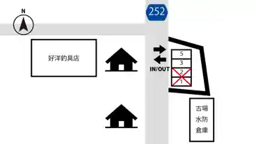 特P 古場町2-9付近駐車場の図面