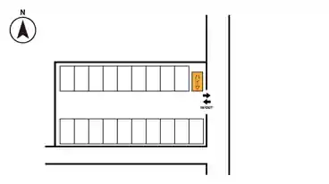 特P 《バイク専用》ECOパーク西東京芝久保町２の図面