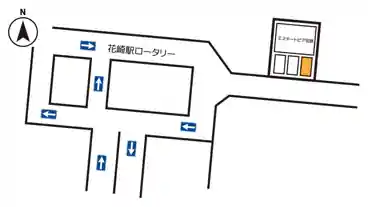 特P 《軽・コンパクト》花崎1-30-1駐車場の図面