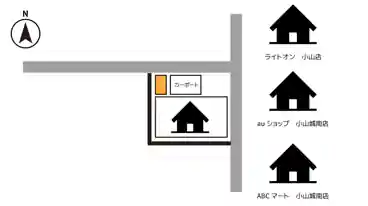 特P 西城南3-19-17駐車場の図面