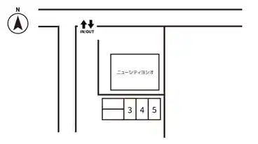 特P  ニューシティヨシオ駐車場の図面