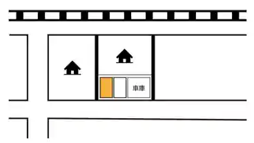 特P 《軽・コンパクト》蓮花寺617-26駐車場の図面