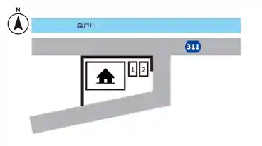 特P アフロパン駐車場の図面